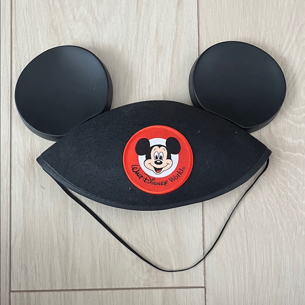 $10 ADD ON!! Authentic Mickey Mouse ear hat with Walt Disney World patch